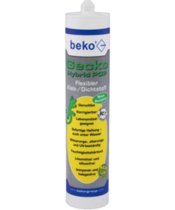 Beko Gecko Hybrid POP 310 ml WEISS Kleb-/Dichtstoff (12 Stk / Karton)