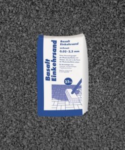 Basalt Einkehrsand 0,02-2,2 mm (20 kg / Sack) (48 Sack/ Pal.)