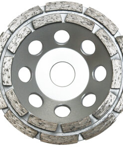 Disc Dia-Schleifteller-Rasant, Universal Ausführung: zweireihig, silber Ø 125 x 7,0 x 22,2 mm 14136