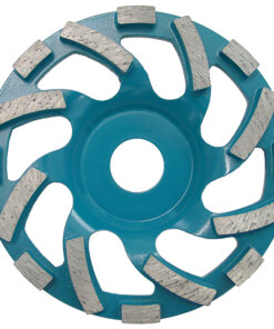 Disc Dia-Schleifteller "Whirl-Beton" Ausführung: zweireihig, wasserblau Ø 125 x 7 x 22,2 mm 14162