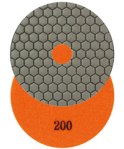 Disc Dia-Flexischleifer Korn 200, 100x1,5 mm Ausführung: orange, Klett Ø 100 mm 252 0200