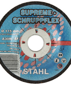 Disc Supreme-Schrupp für Stahl (VE=10 St.) Ø 115 x 6,0 x 22,2 mm 500 1115 22 MHD: 06/25