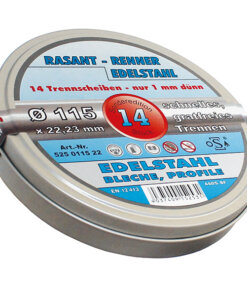Disc Aktionsdose Rasant-Edelflex 115 14 St. Ras.-Edelflex 115 - (VE=5 Dosen) Ø 115 x 1,0 x 22,2 mm 525 0115 22