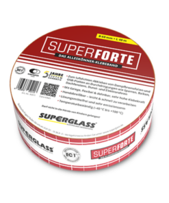 Superglass Superforte Klebeband Rot 60mm (Rll. 40,00m)
