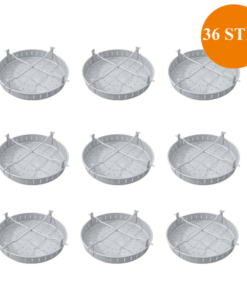 36 x Schmutzfänger LW 600 mm DIN 1221 Stahl verzinkt schwere Ausführung