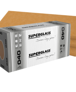 Superglass-Trennwandplatte TW1-040 1.250x625x60 mm (7,810 M2 / Pak // 24 Pak / 187,440 M2 / PAL)