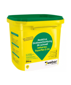 Weber.tec Superflex D 24, 24kg/MGB, Reaktivabdichtung (24kg / Stk)