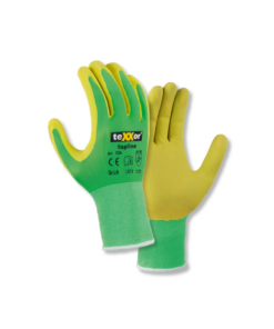 teXXor® topline Nylon-Strickandschuhe 12Stk/Pak LATEX Größe 10 grün/gelb Kategorie 2, EN 388-1121X (2280-10)