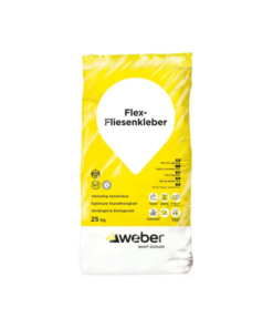 Weber Flex-Fliesenkleber grau, 25kg/Foliensack 420303 (42Sack/Pal.)