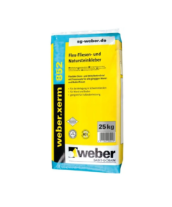 Weber.xerm 852 Fliesenkleber Natursteinkleber, 25kg/Sack